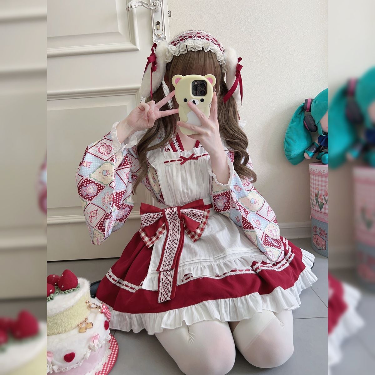Japanese Style Frill Maid Outfit
