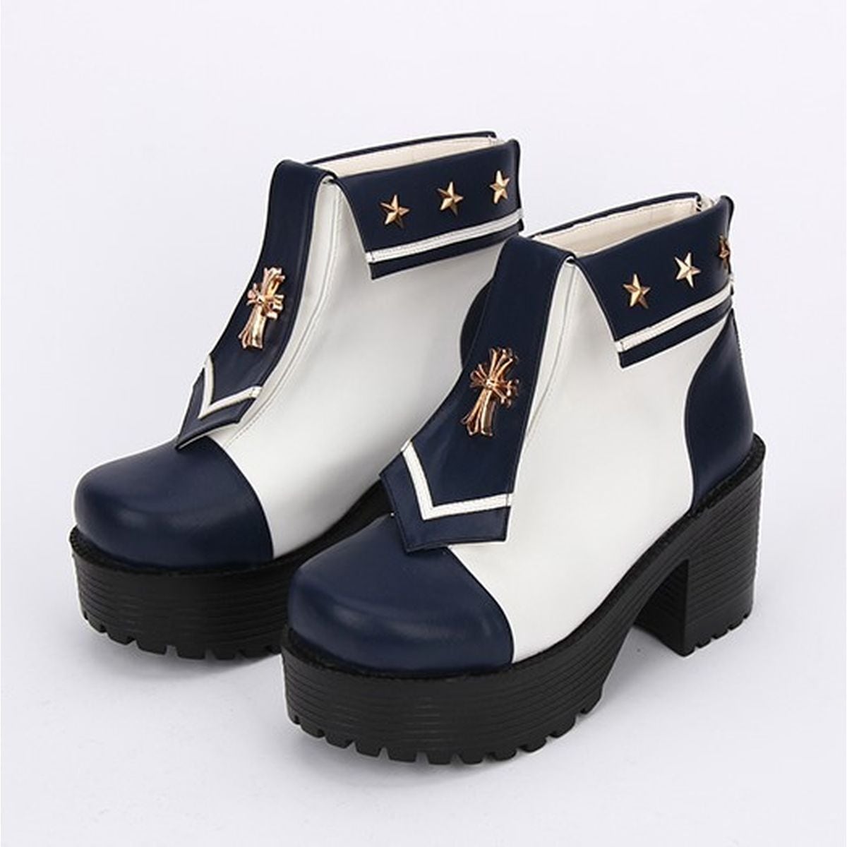 Military Style Lolita Ankle Boots