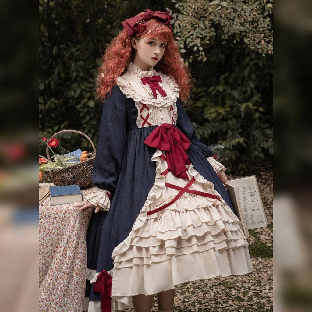 Elegant Snow White Ruffled Dress