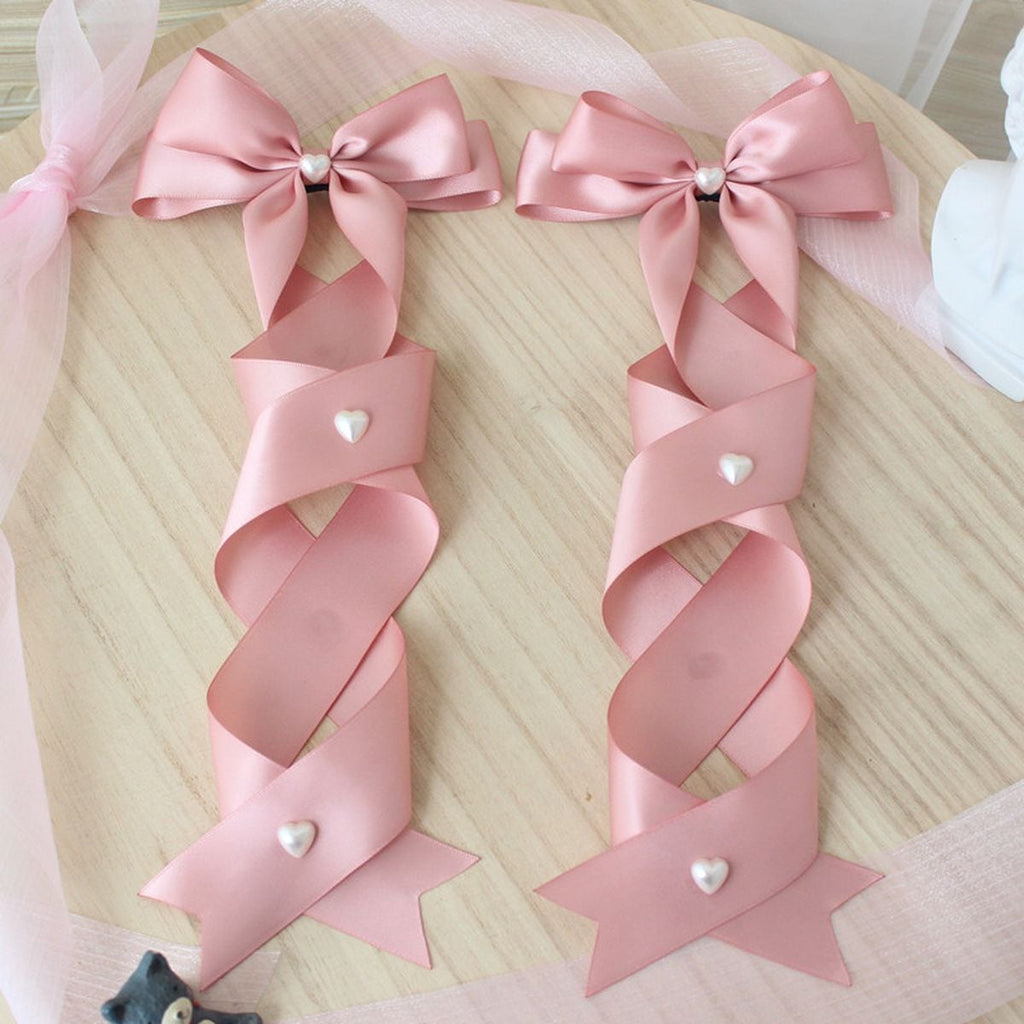 Twin Tail Ribbon Hair Accessories