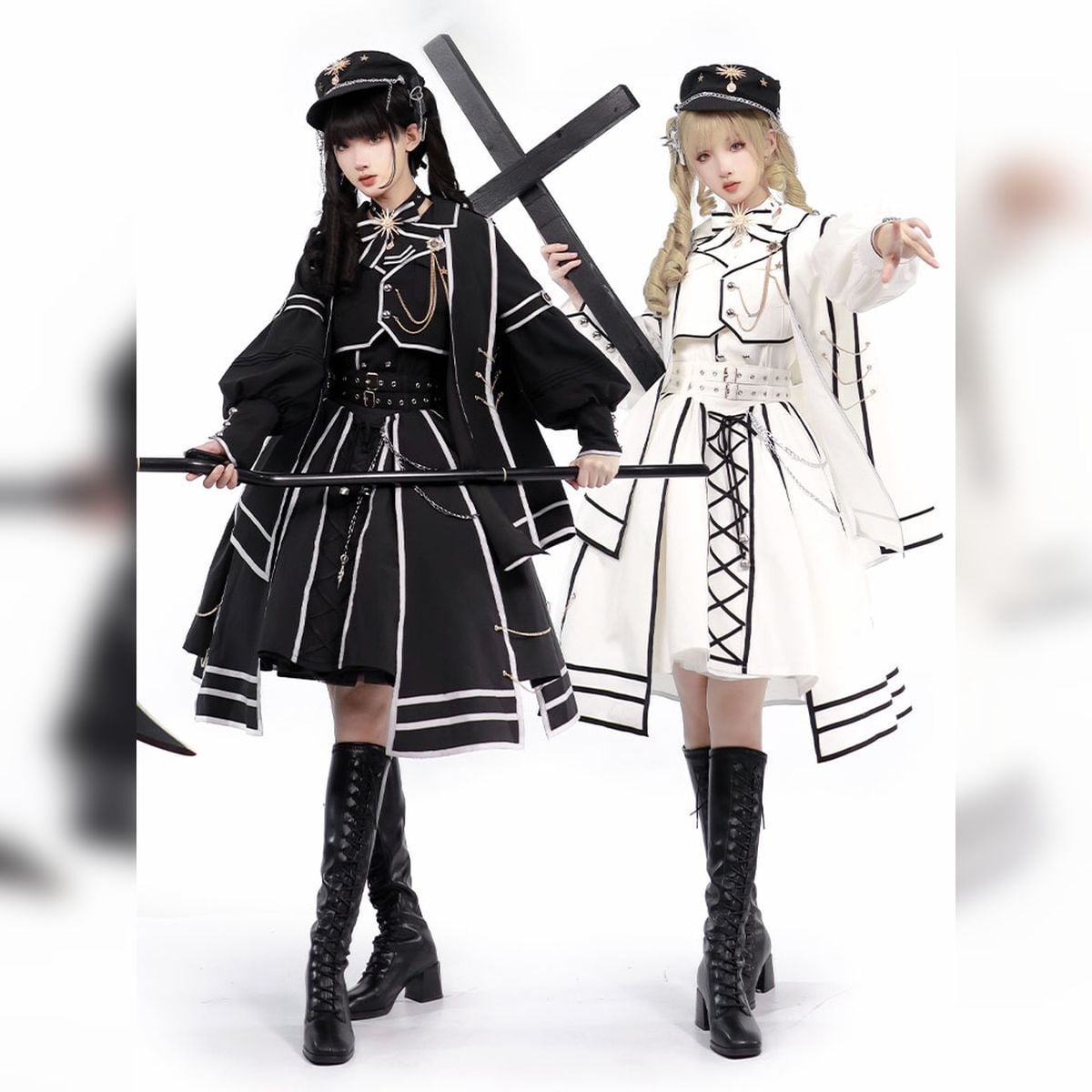 Victorian Military Lolita Set