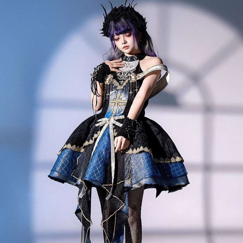 Charming Classical Shoulder-Baring Dress