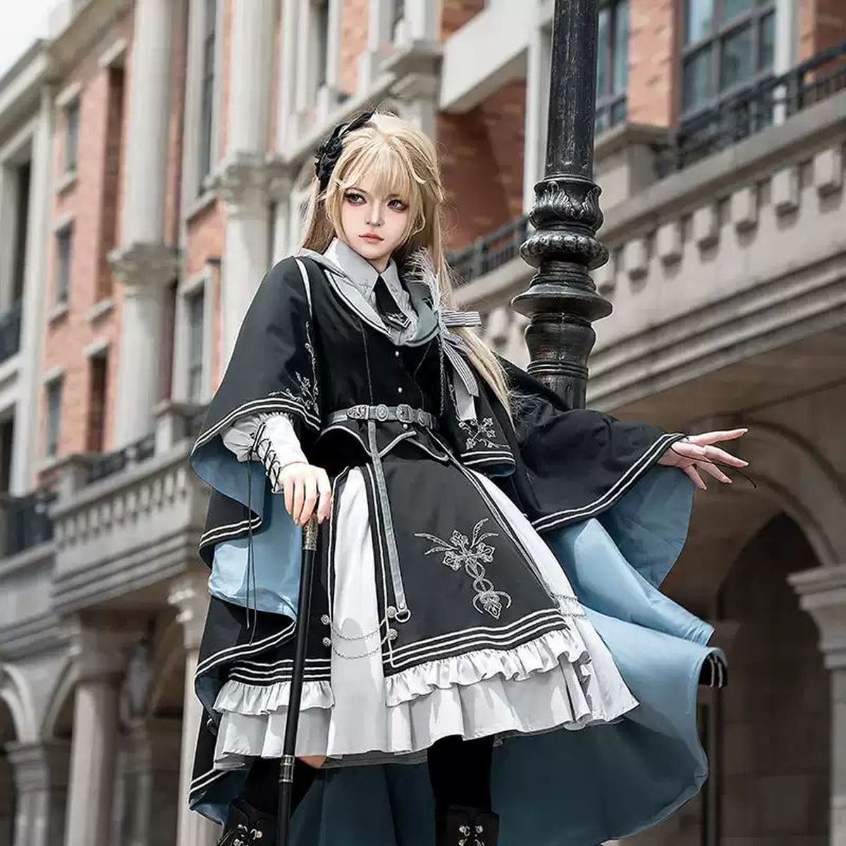 Elegant Military Lolita Ensemble