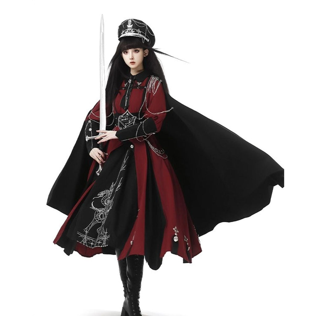 Regal Military Lolita Costume
