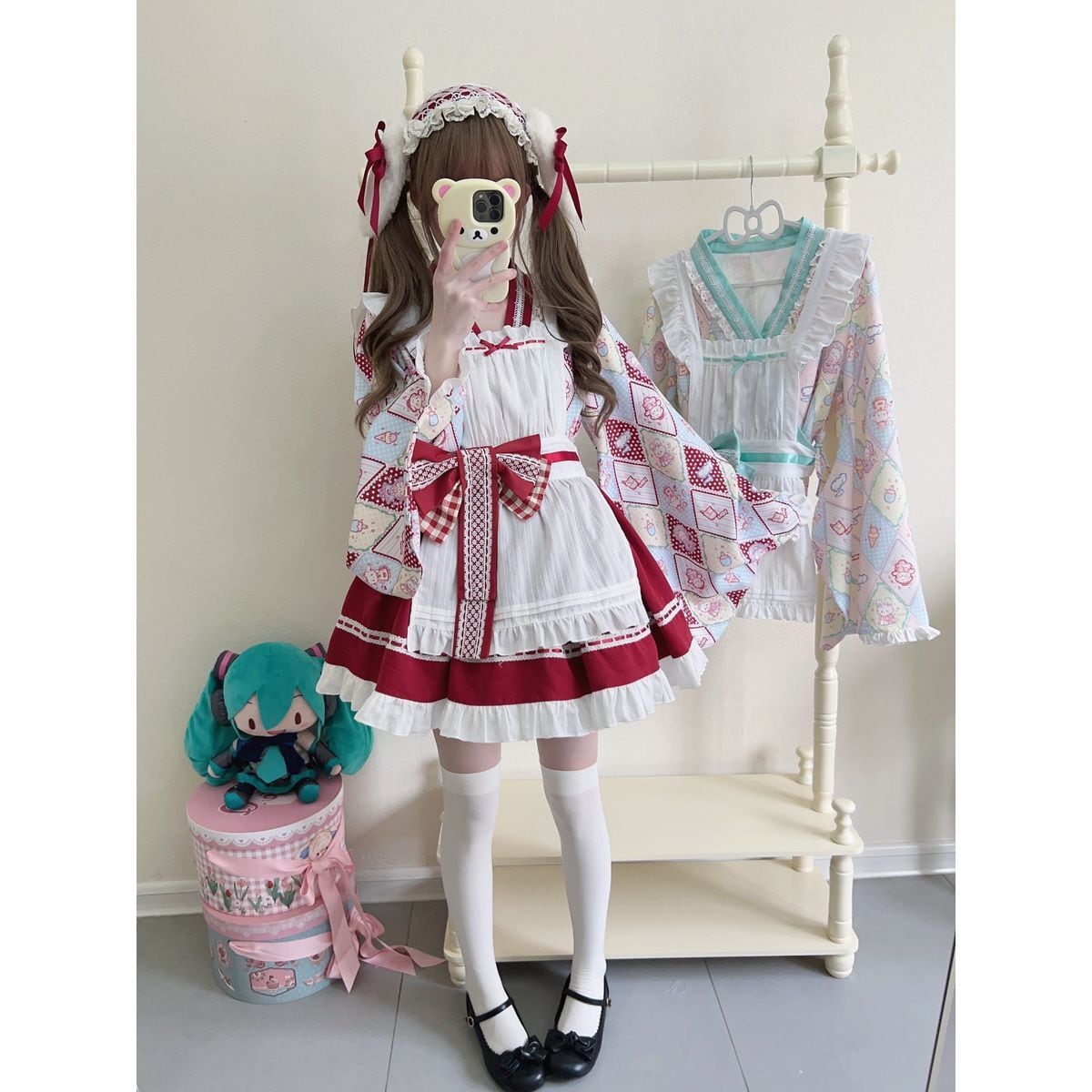 Japanese Style Frill Maid Outfit
