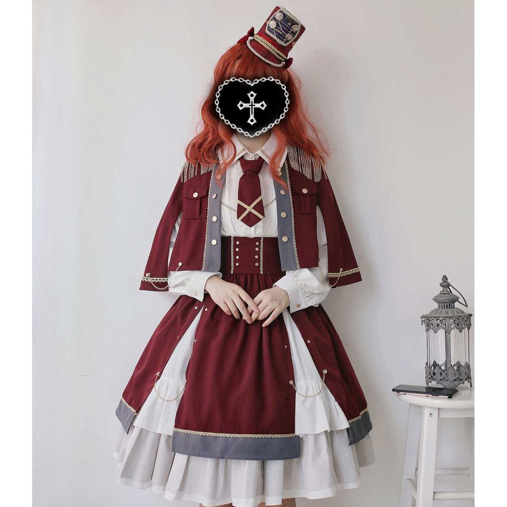 Girl Commander Military Lolita Set