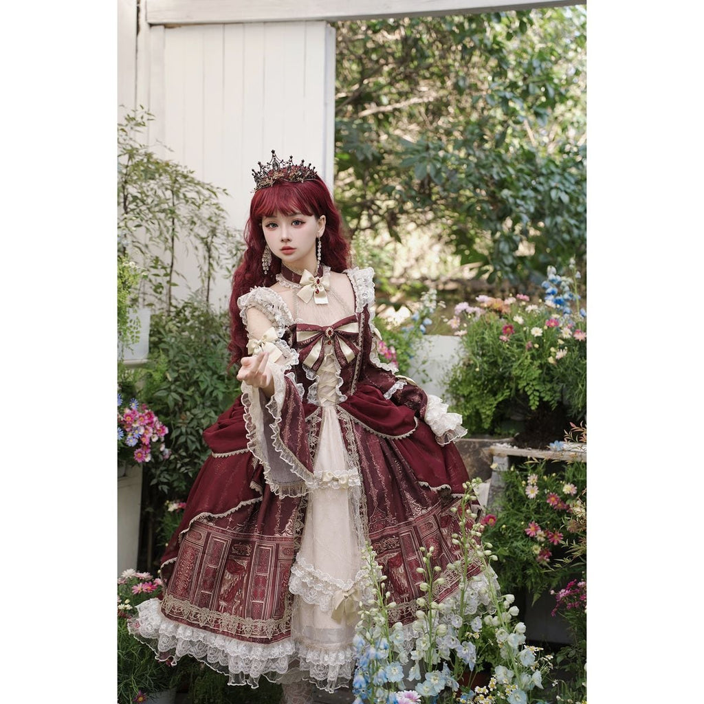 Elegant Baroque Inspired Dress