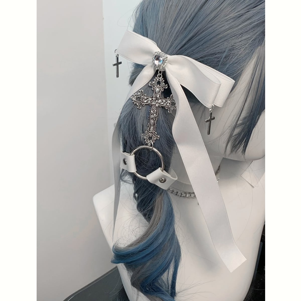 Cross Belt Twin-Tail Ribbon