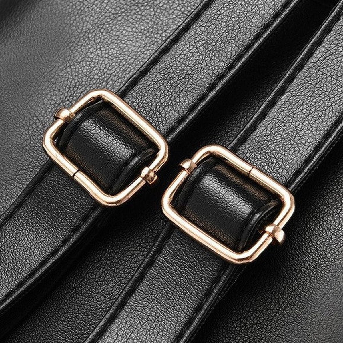 Ribbon Front Backpack with Pouch and Case