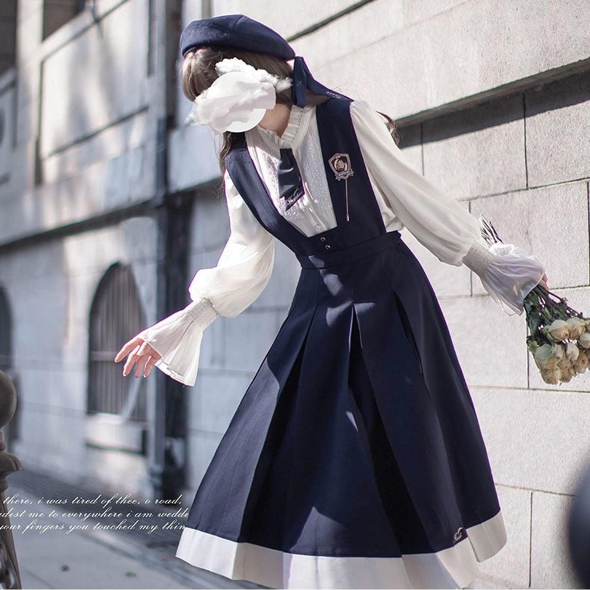 Chic Elegant Jumper Dress for School