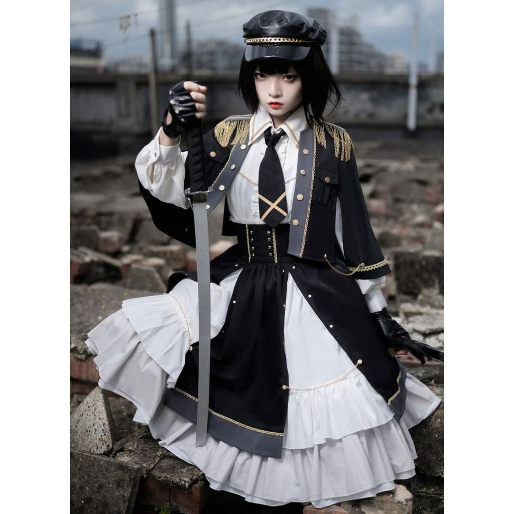 Girl Commander Military Lolita Set
