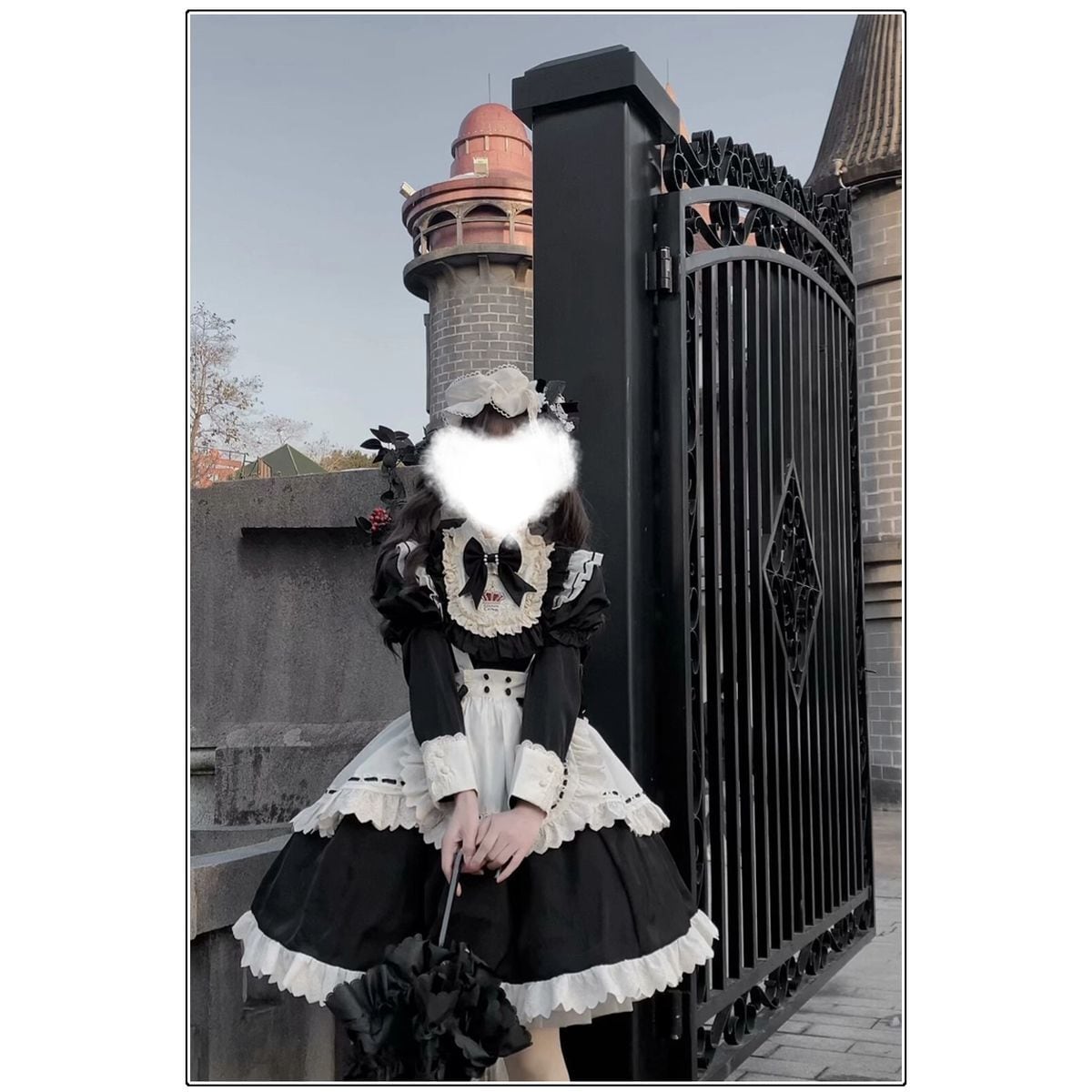 Frilled Victorian Cloud Maid Dress