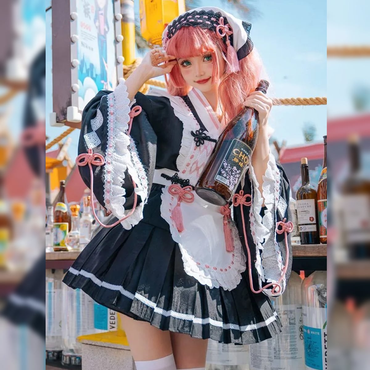 Japanese Lolita Maid Ensemble