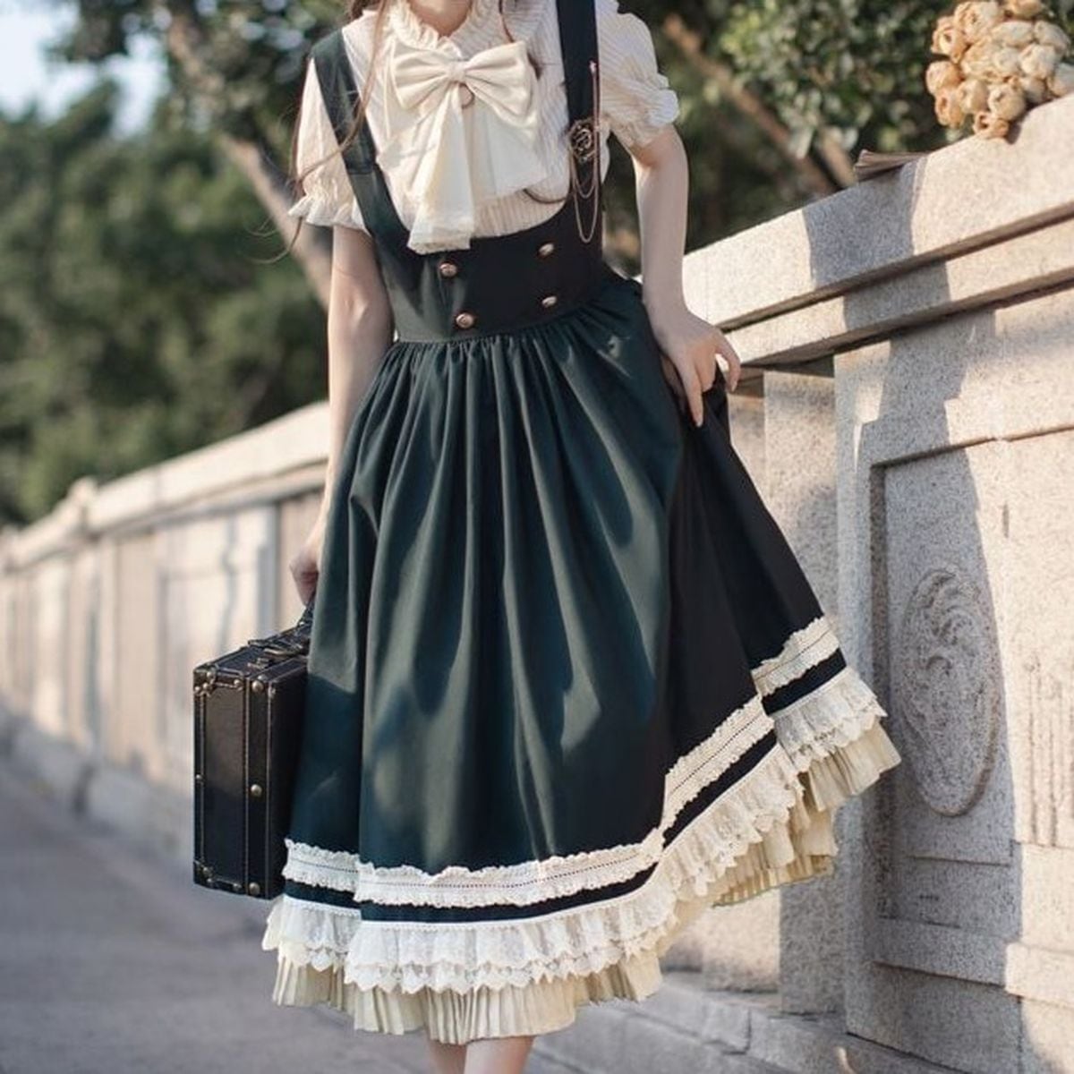 Elegant Magical Academy Cape Set