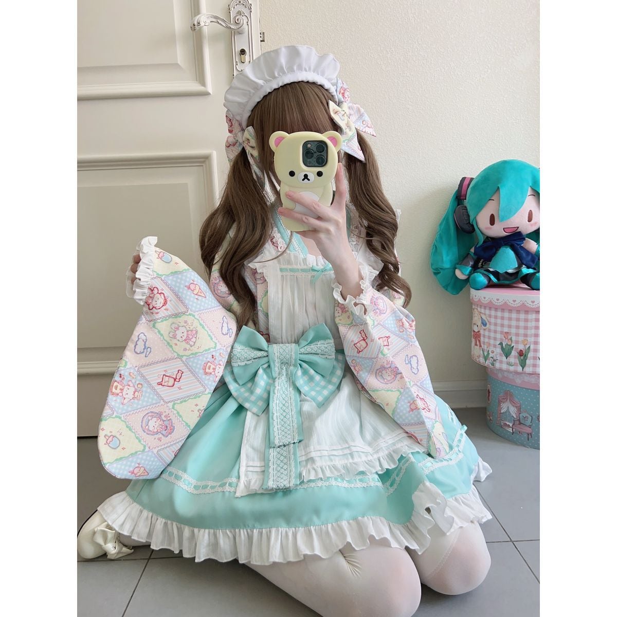 Japanese Style Frill Maid Outfit