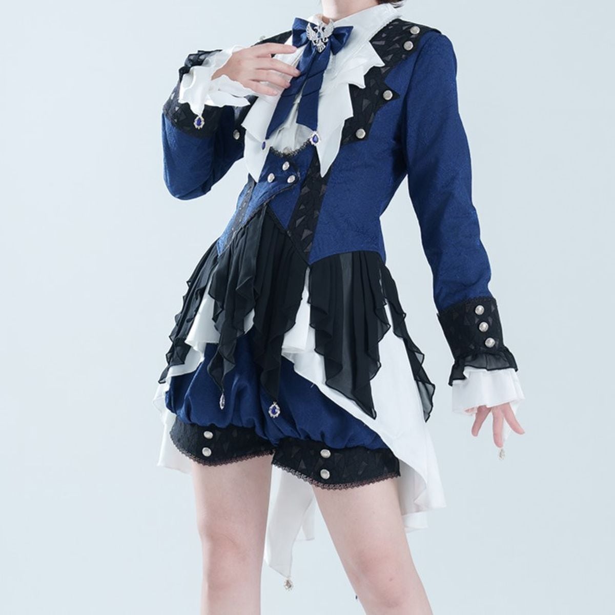 Regal Blue and White Prince Ensemble