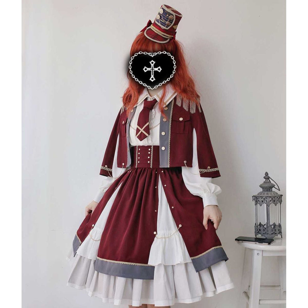 Girl Commander Military Lolita Set