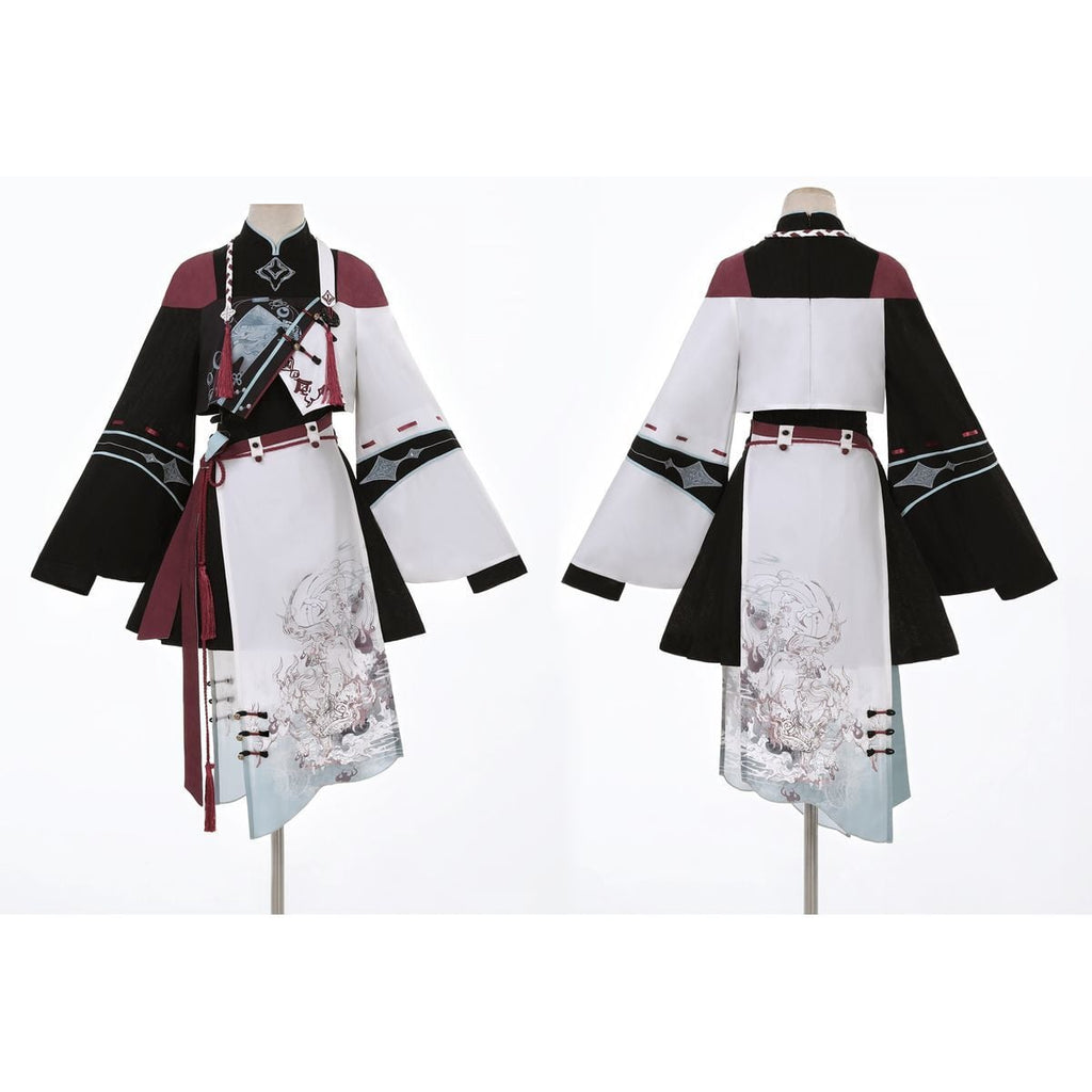 Stylish Asymmetrical Oriental Lolita Set