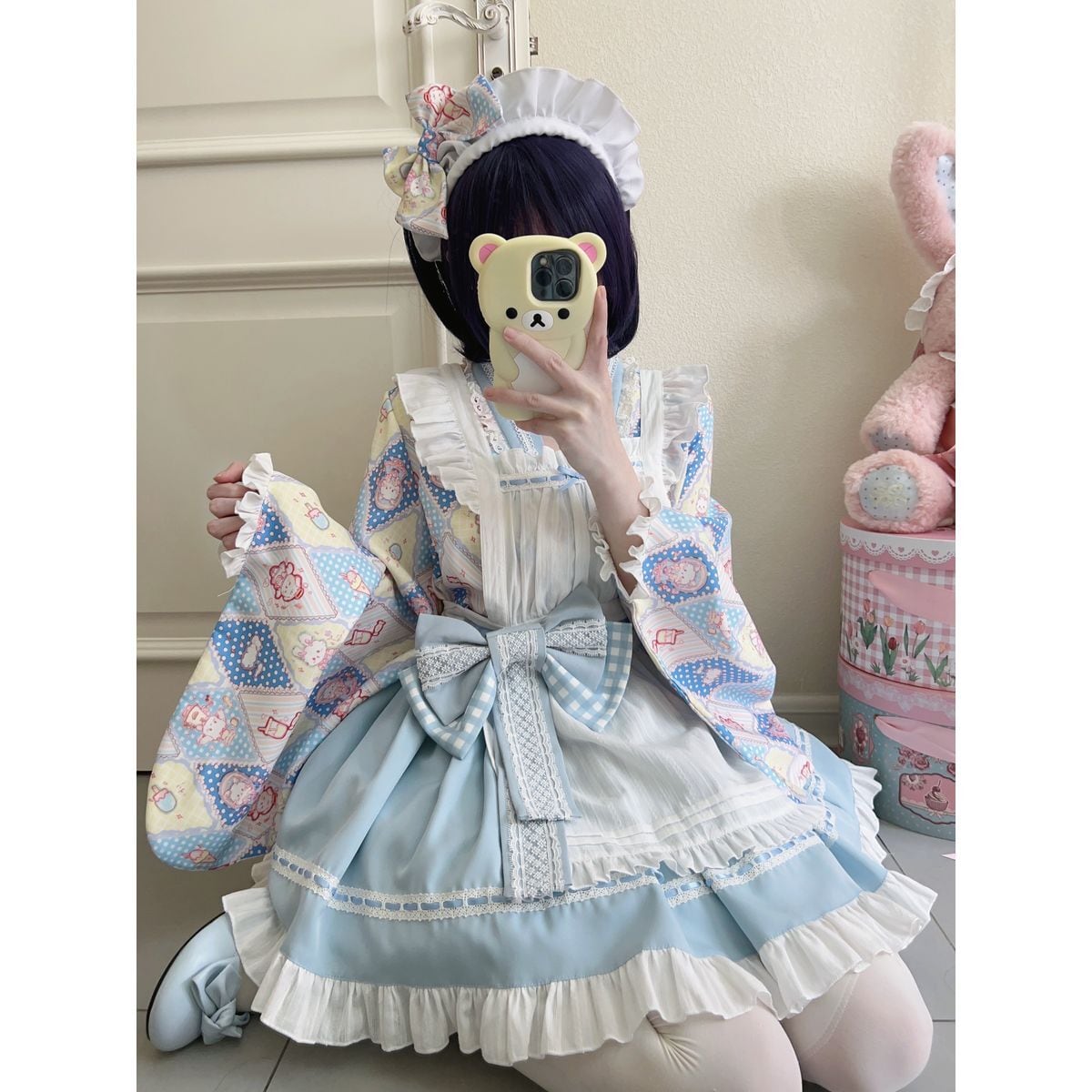 Japanese Style Frill Maid Outfit