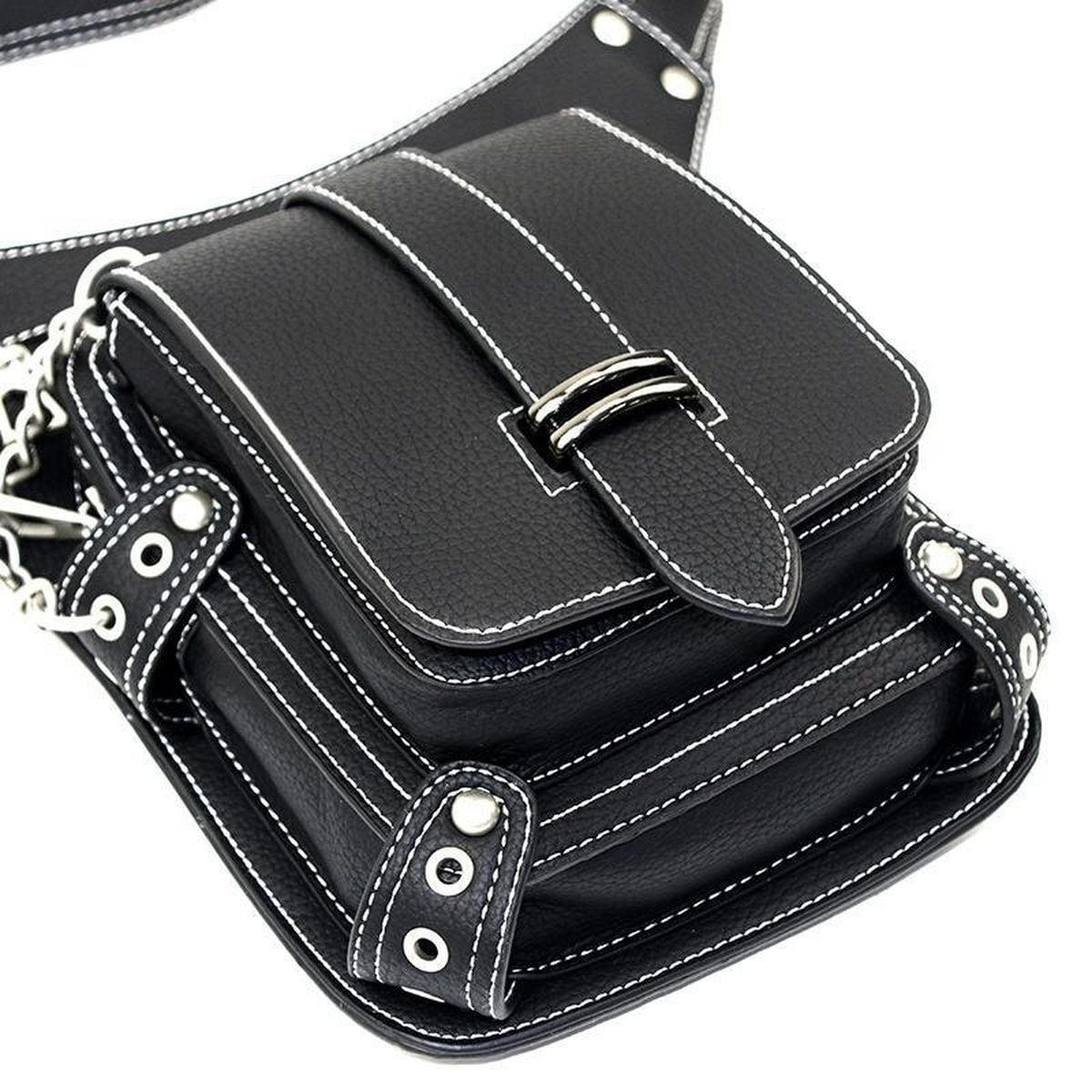 Gothic Black Side Bag