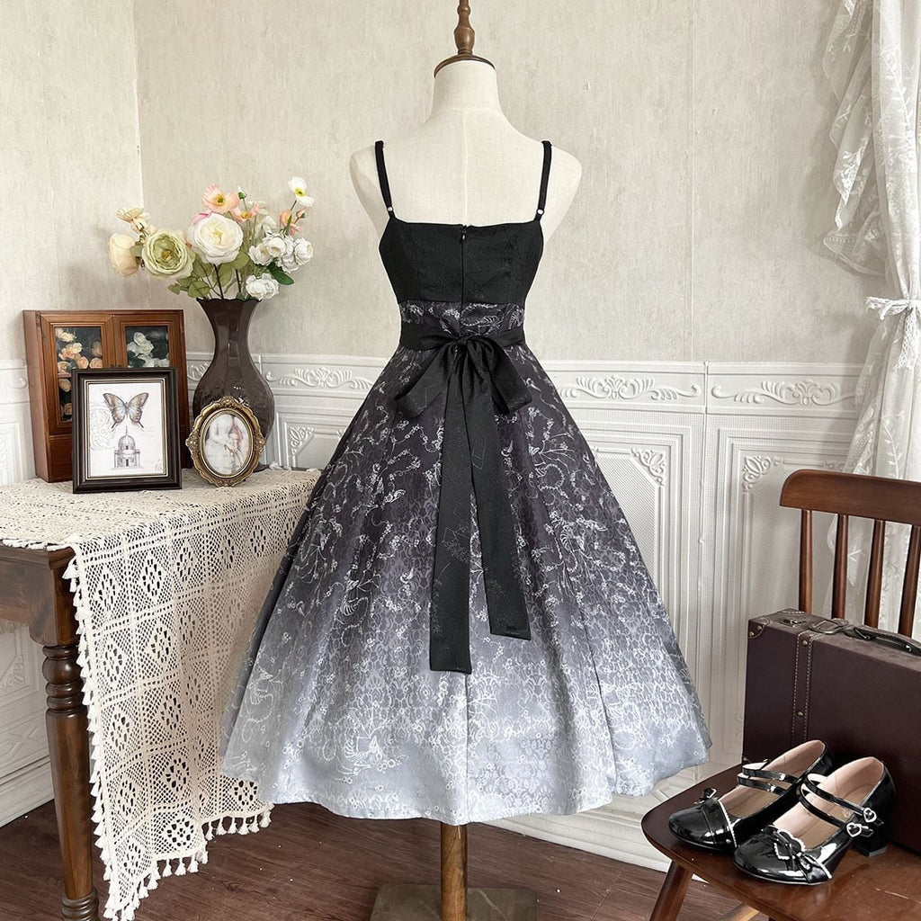 Gothic Gradient Princess Sleeve Ensemble