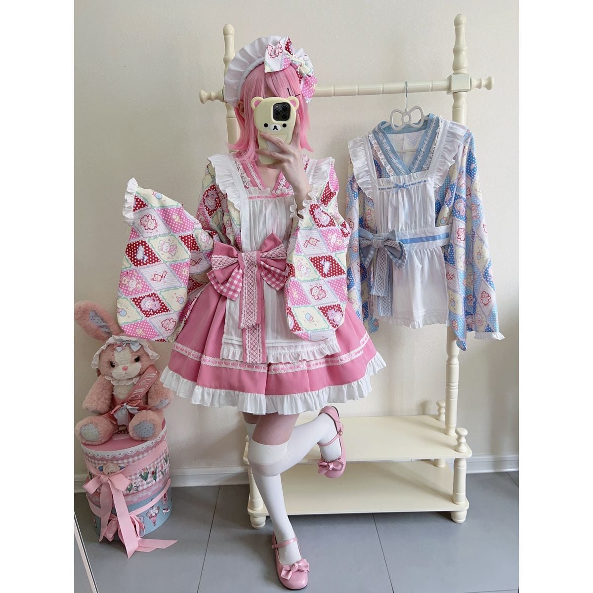 Japanese Style Frill Maid Outfit