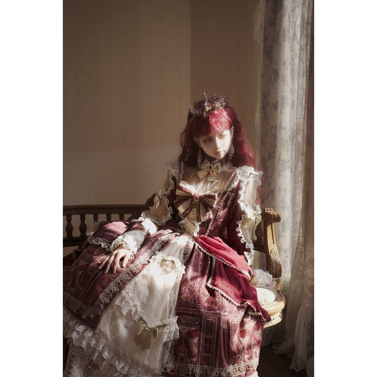 Elegant Baroque Inspired Dress