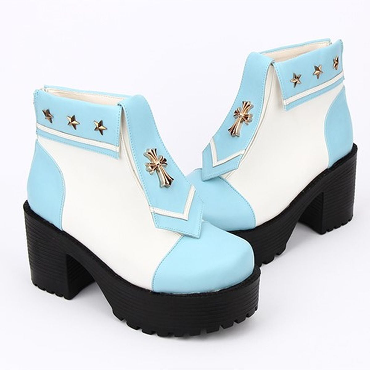 Military Style Lolita Ankle Boots