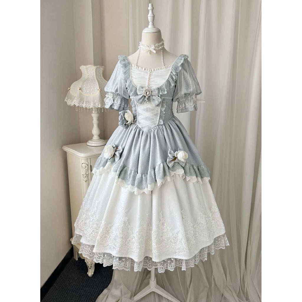Graceful Short Sleeve Lolita Dress