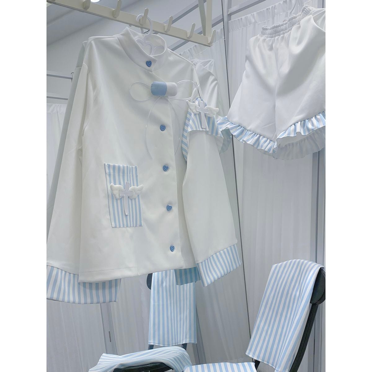 Aqua Angel Nurse Maid Outfit