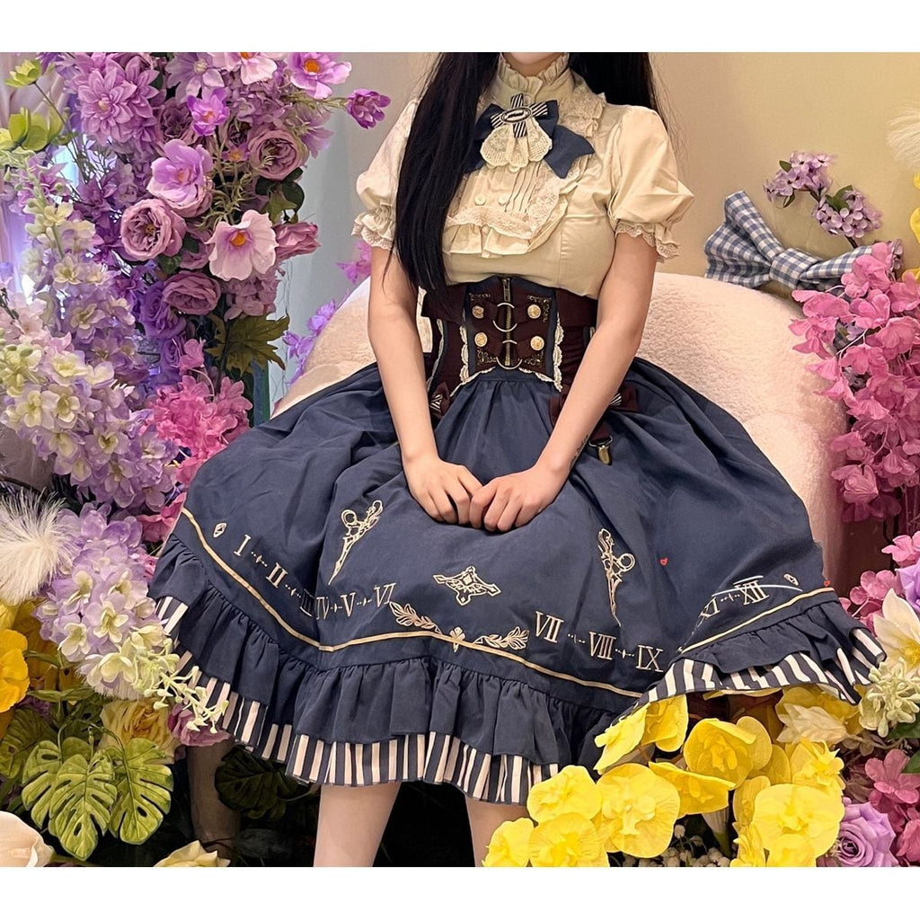 Victorian-Inspired Corset Ensemble