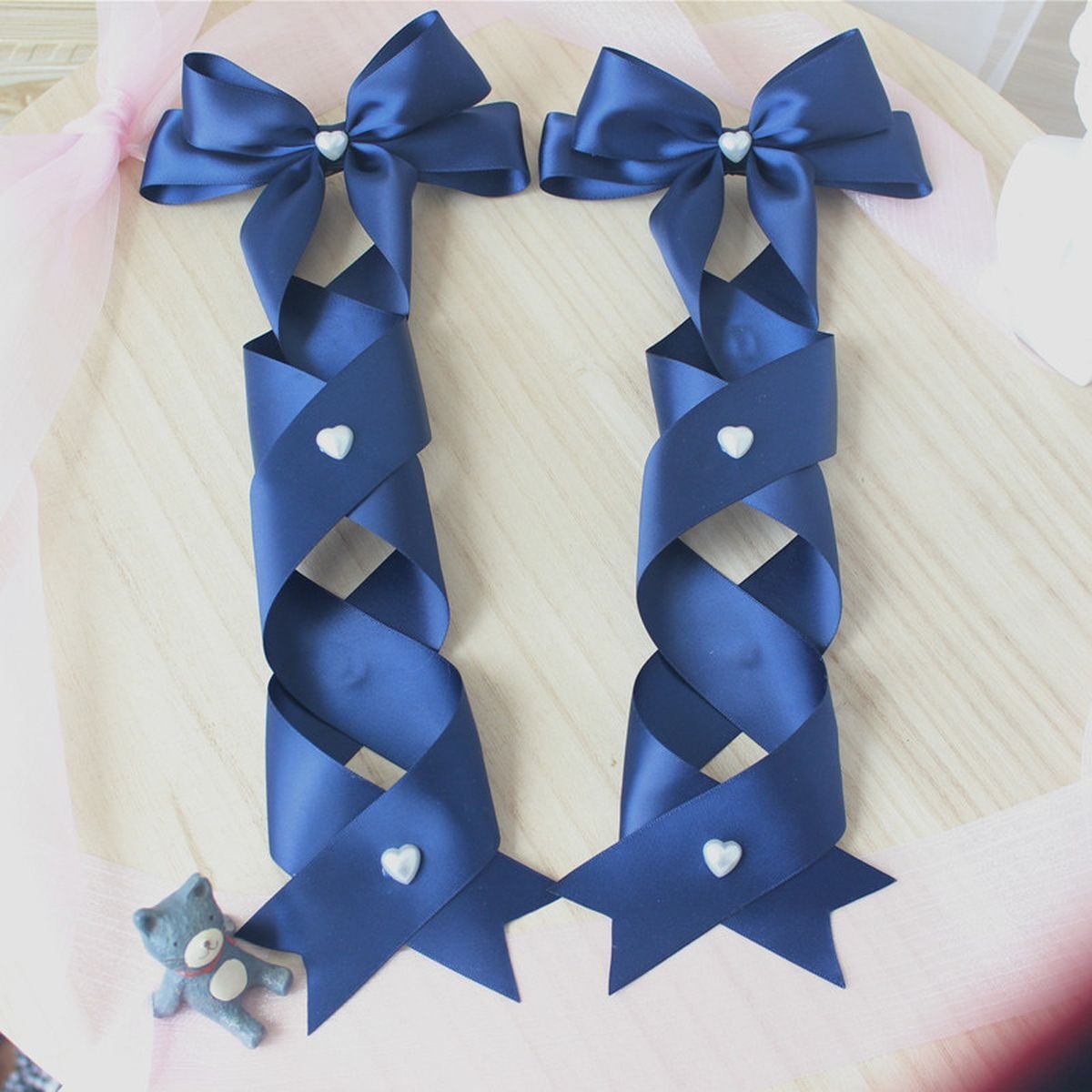 Kawaii Twin Tail Bow Hair Accessory