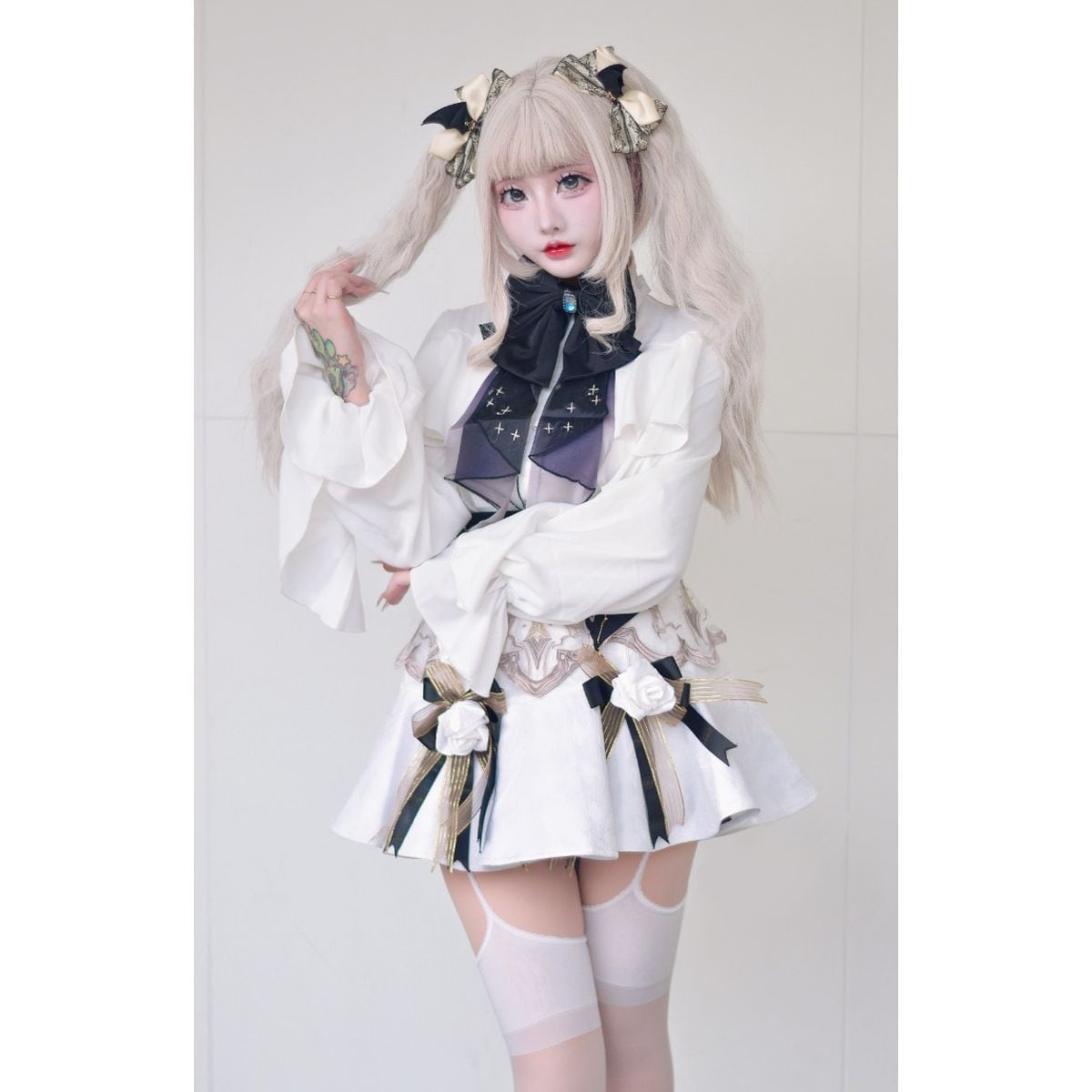 Romantic Floral Frill Set