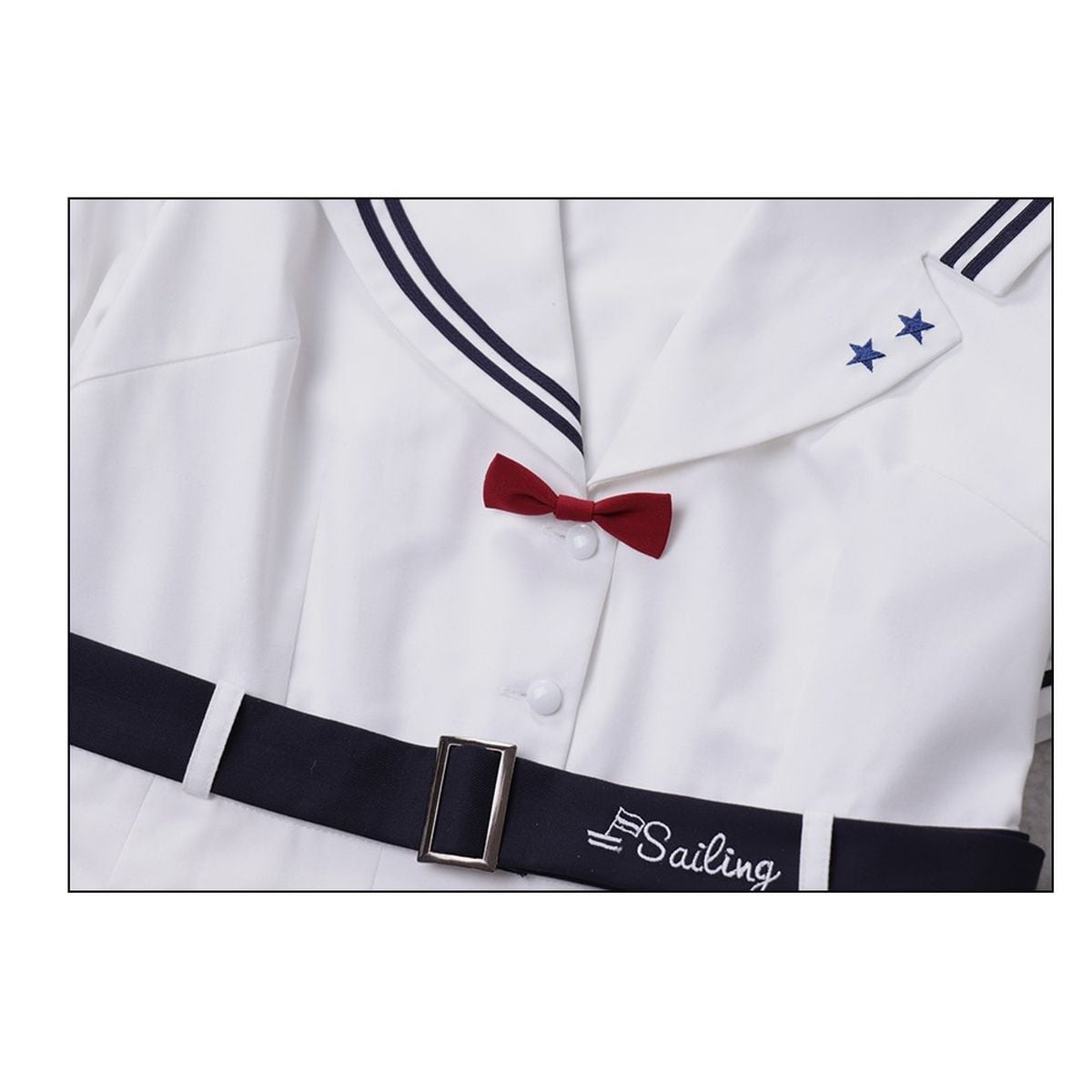 Cute Short Sleeve Sailor Outfit