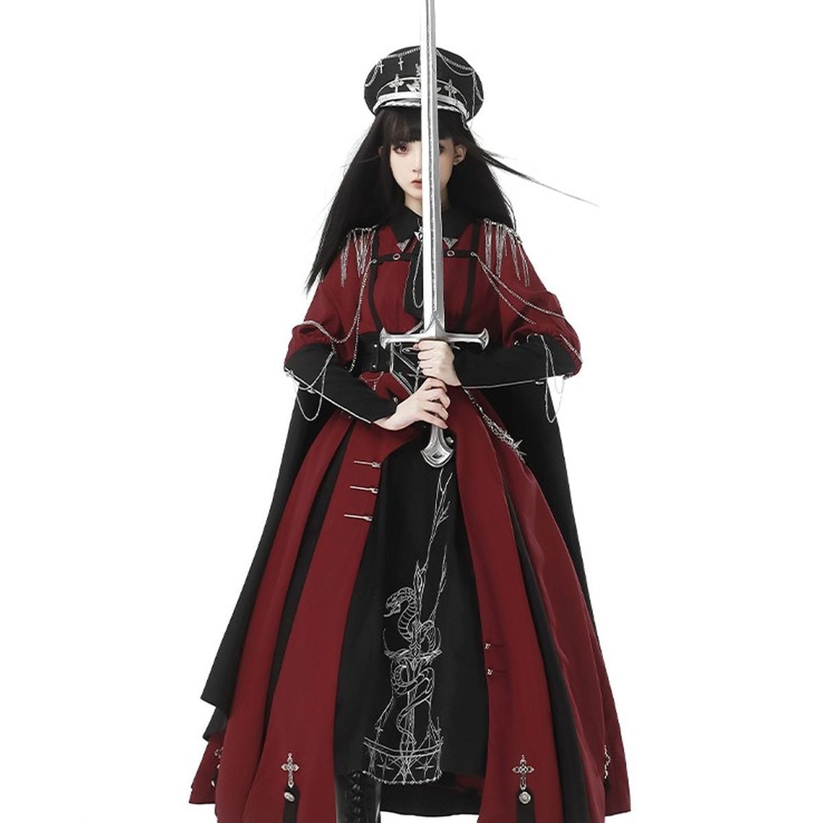 Regal Military Lolita Costume