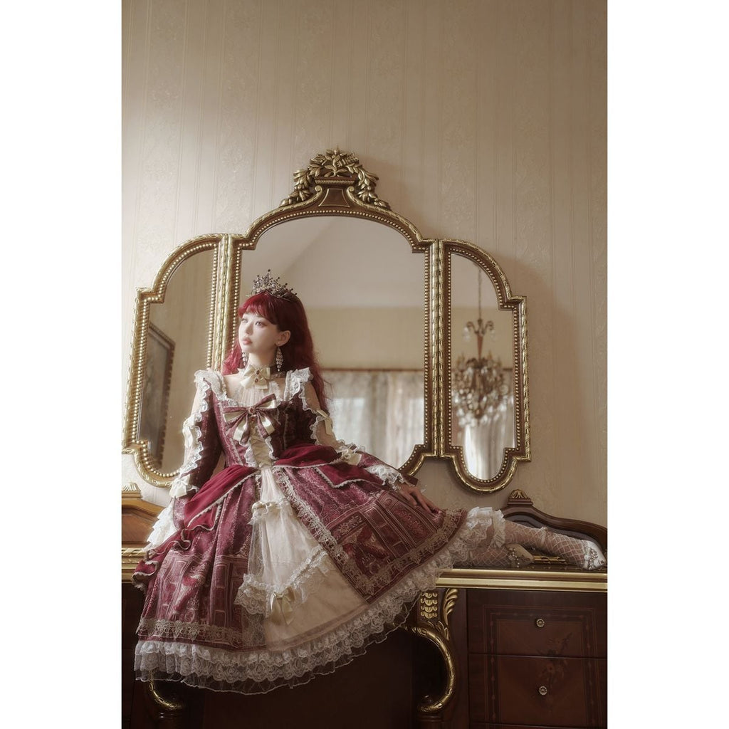 Elegant Baroque Inspired Dress