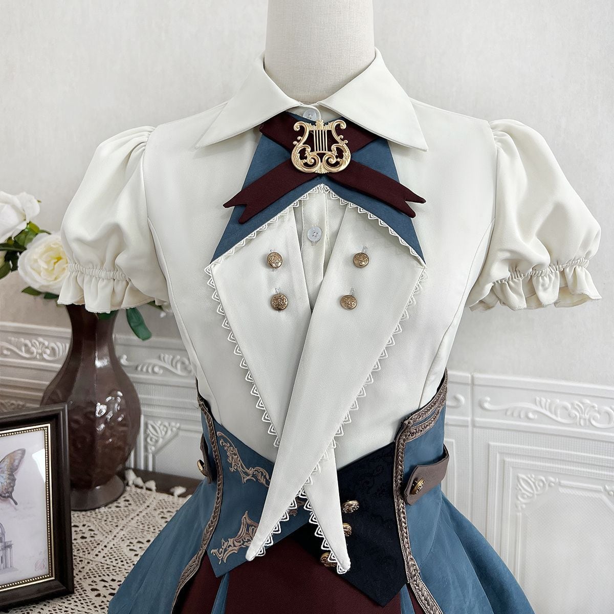Steampunk Short Sleeve Ensemble
