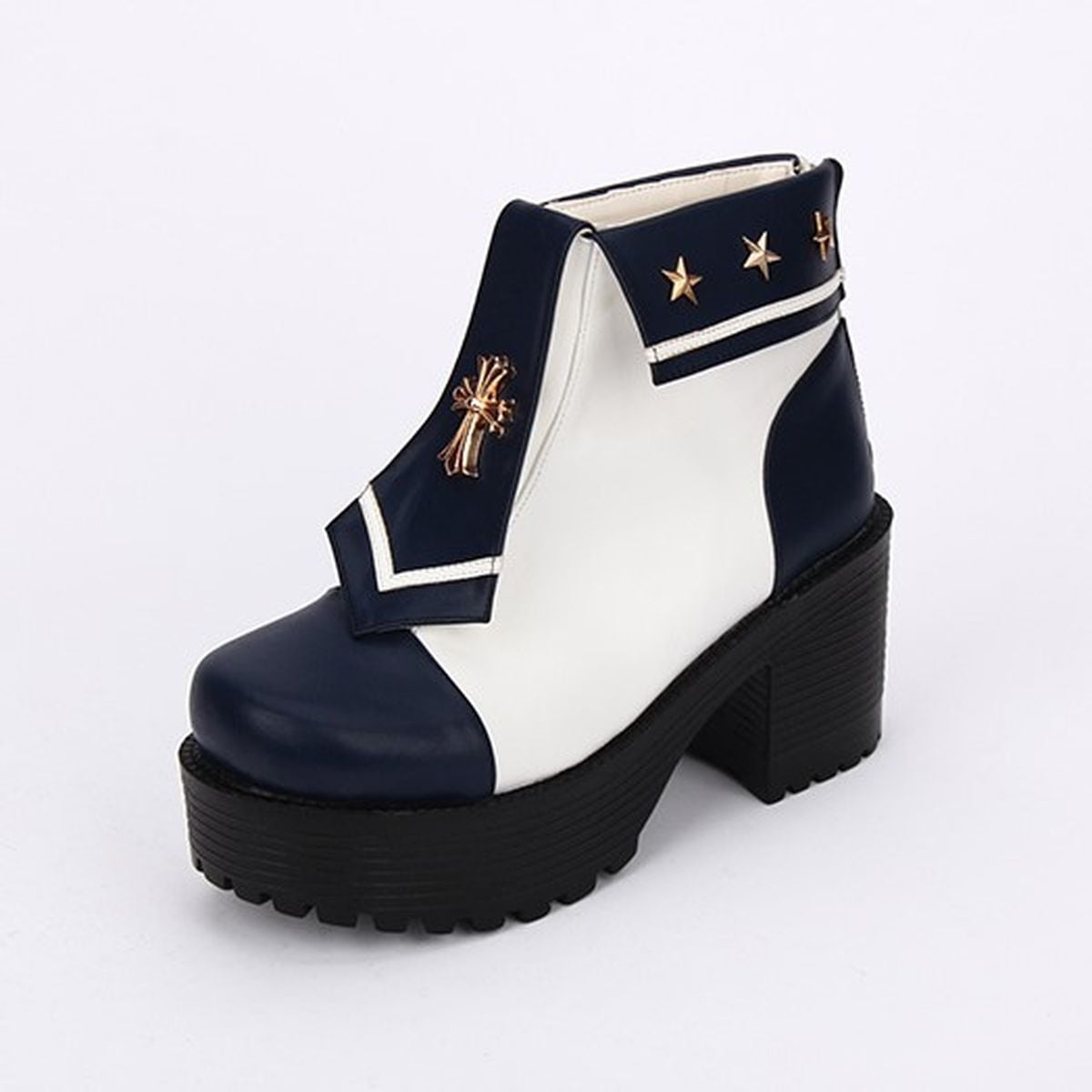 Military Style Lolita Ankle Boots