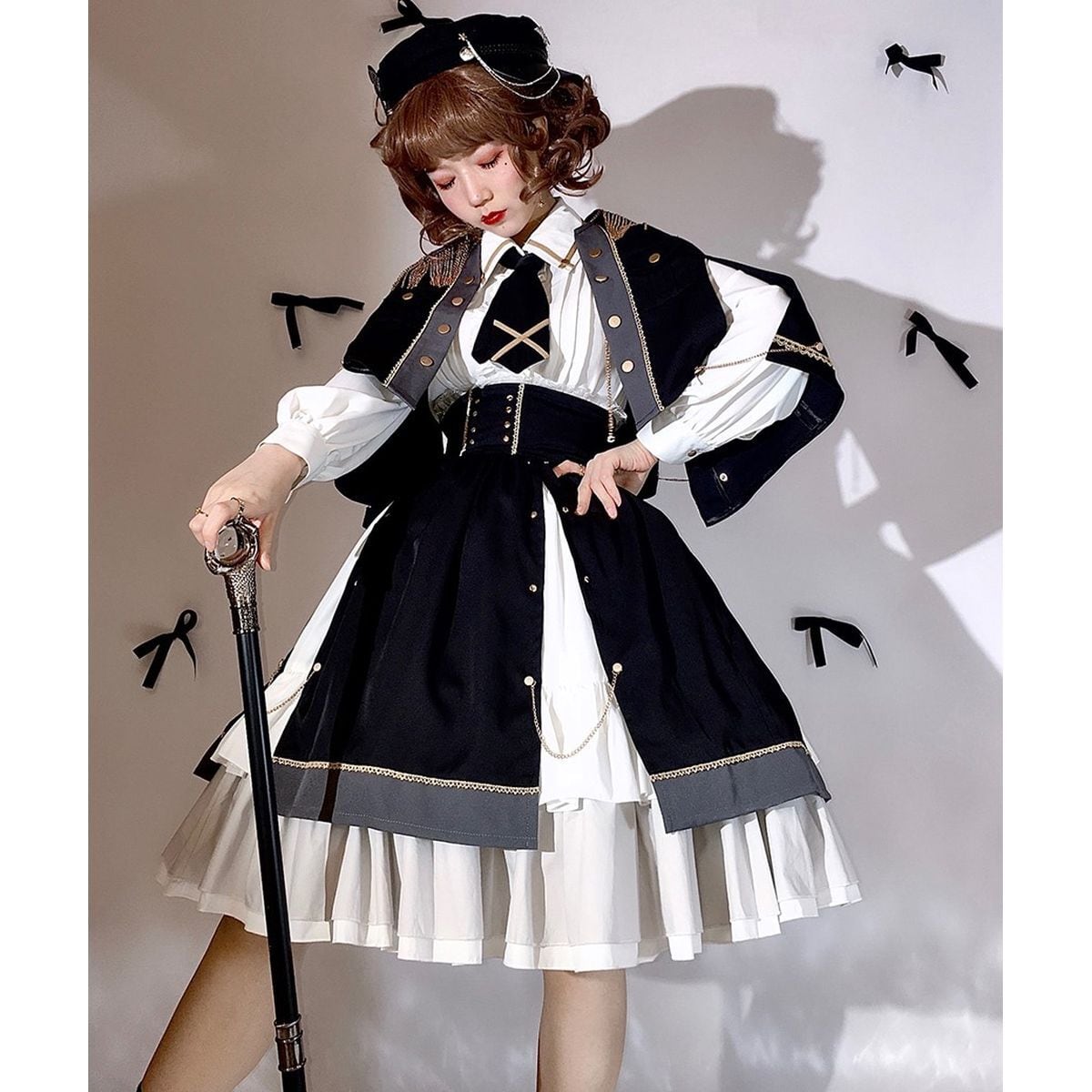 Girl Commander Military Lolita Set