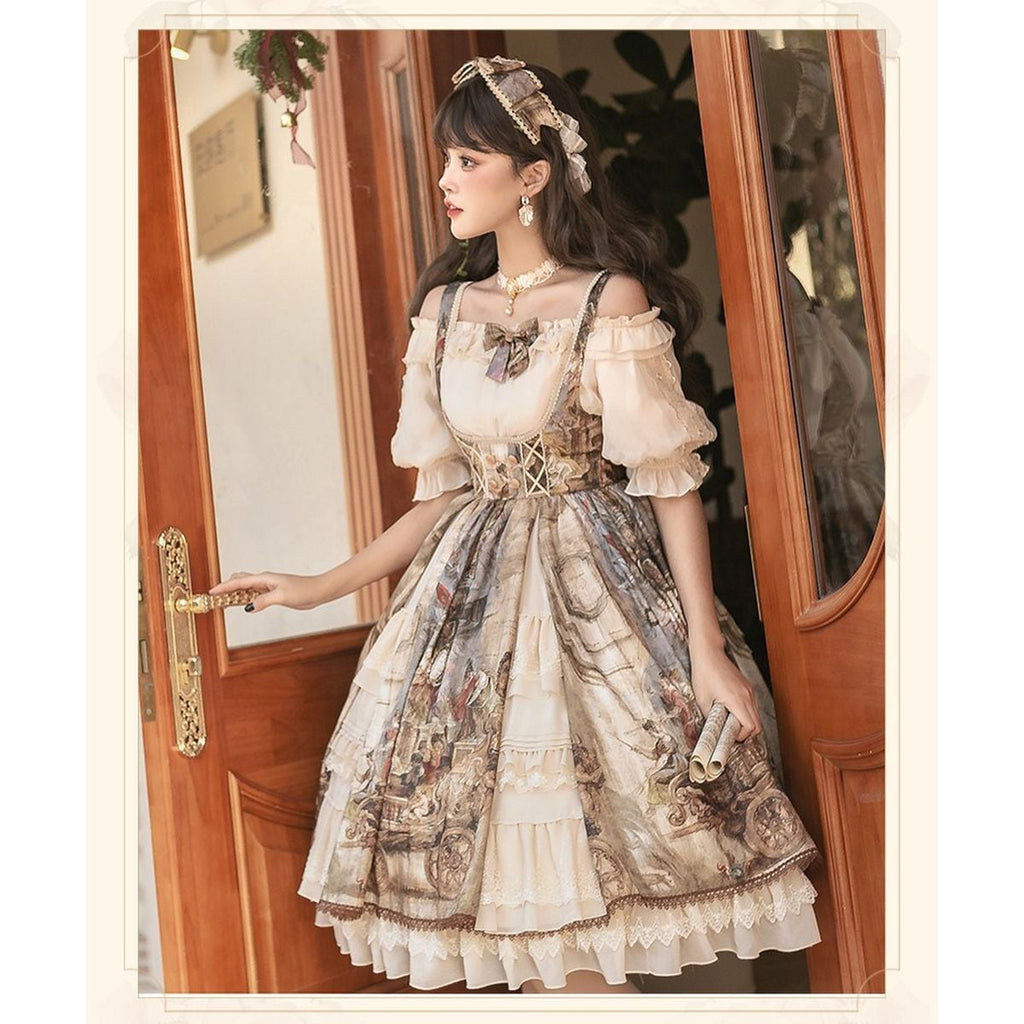 Renaissance Style Dress Set