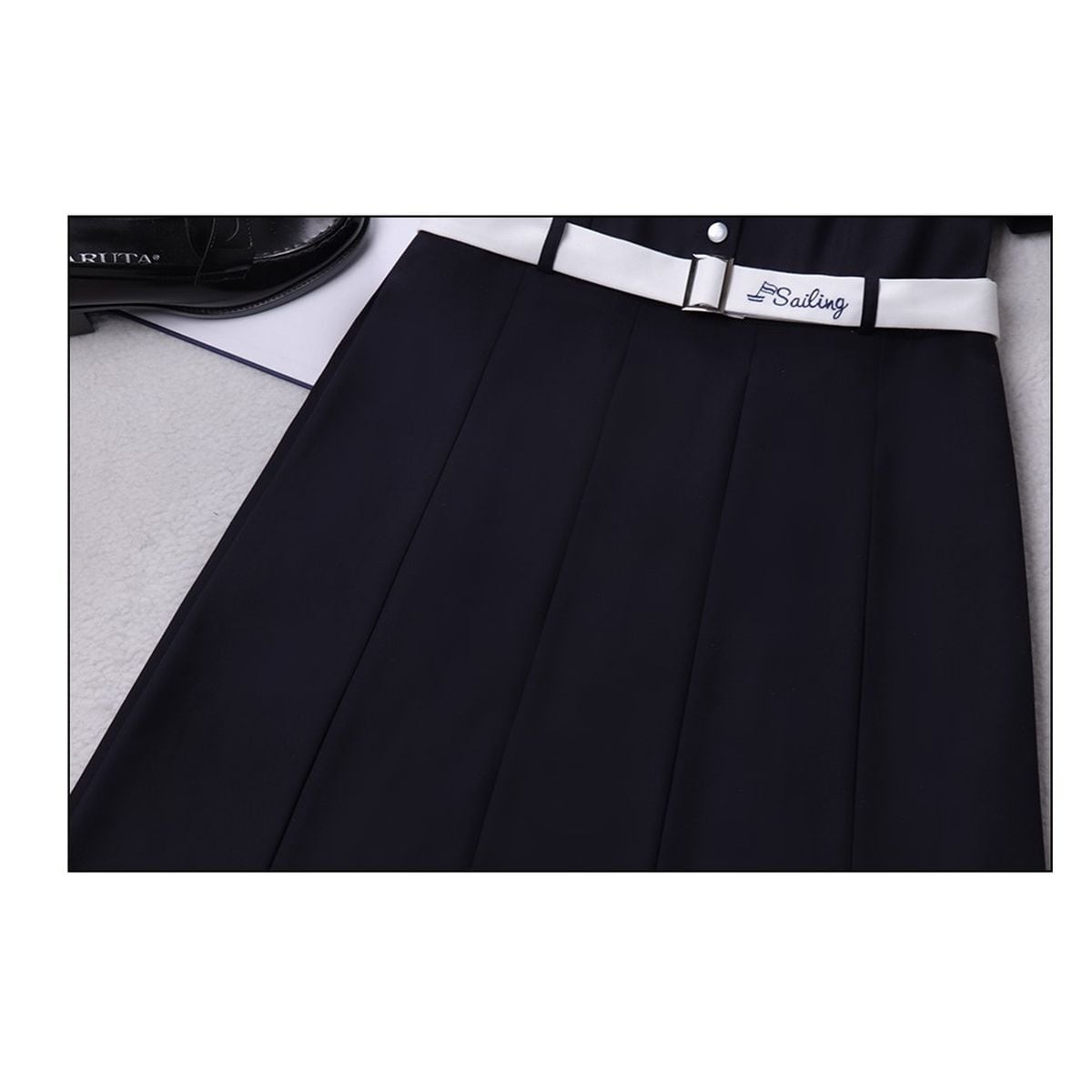 Cute Short Sleeve Sailor Outfit