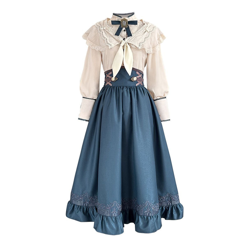 Elegant Long Skirt Set