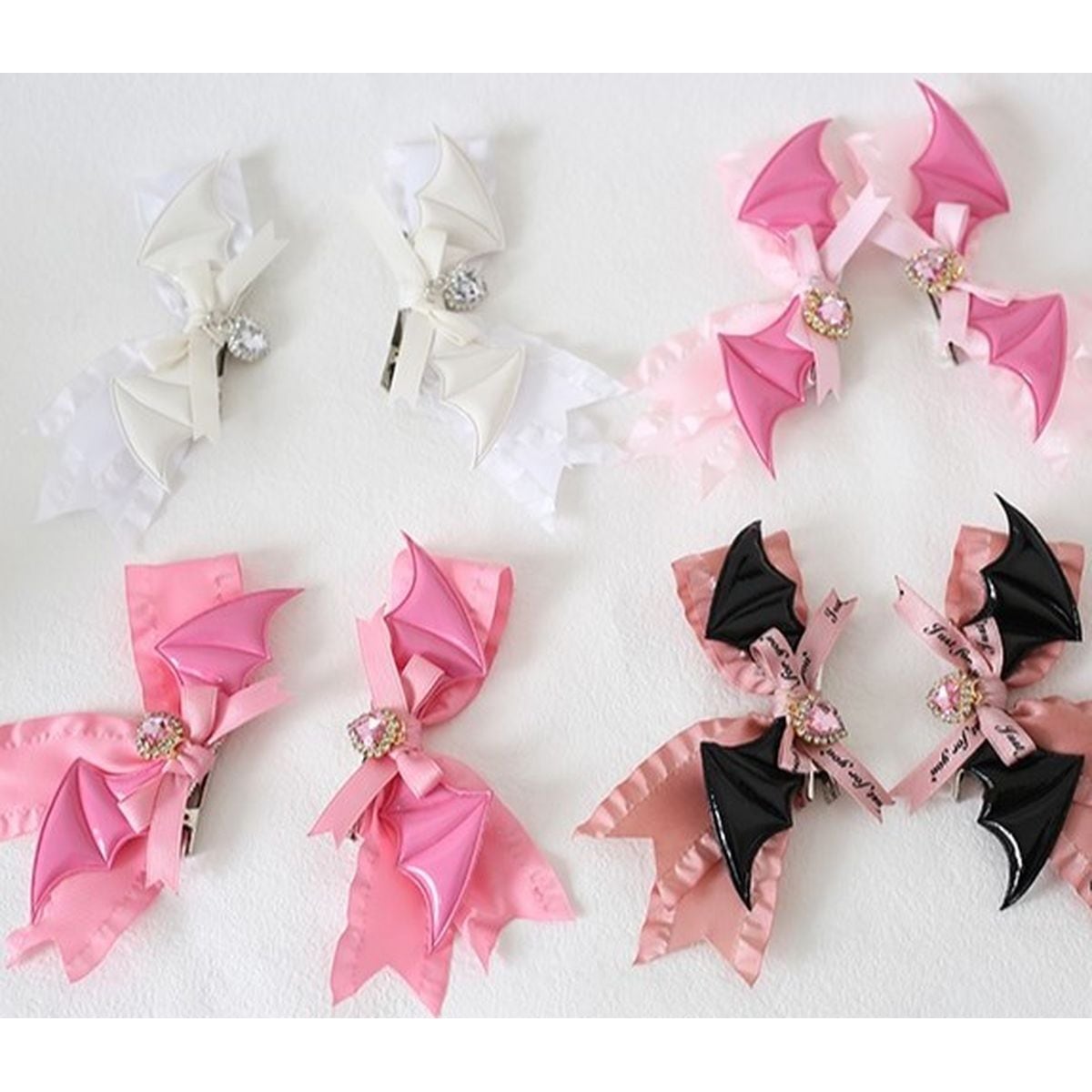 Little Devil Ribbon Hair Accessories