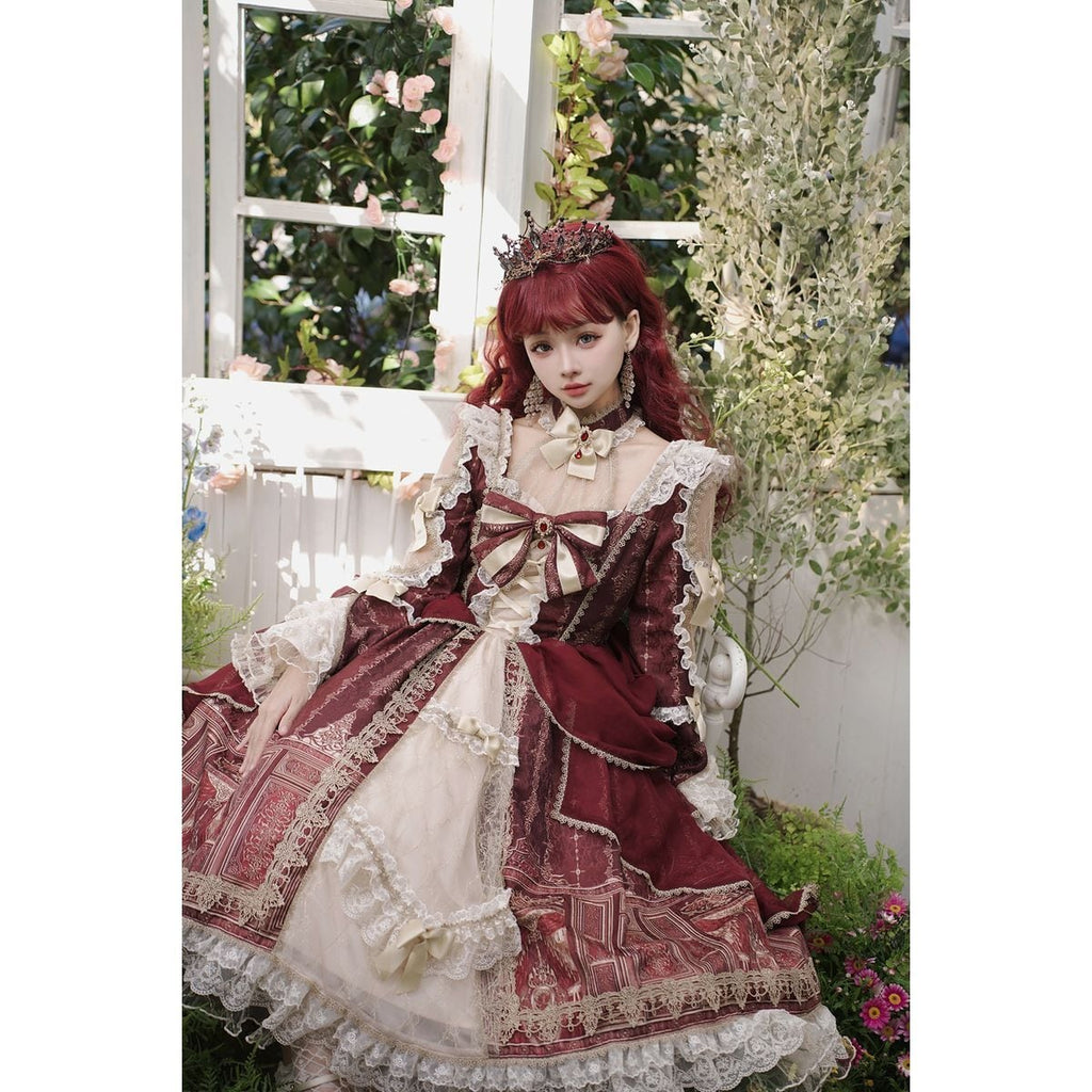 Elegant Baroque Inspired Dress