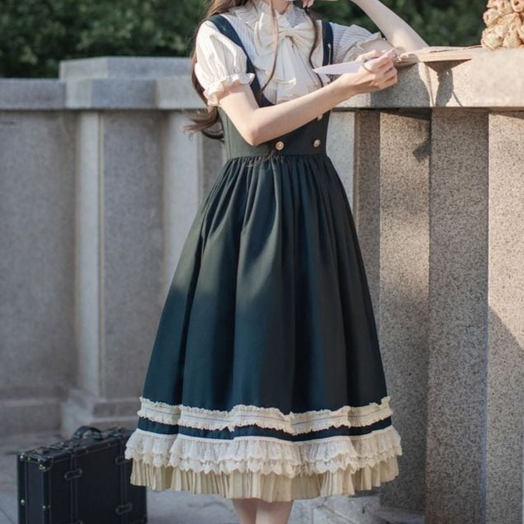 Elegant Magical Academy Cape Set