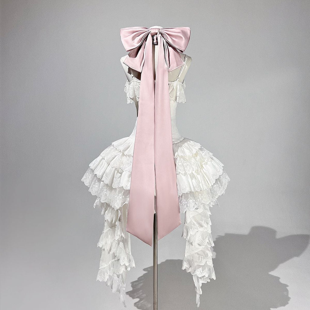 Magical Girl White Frill Dress Set