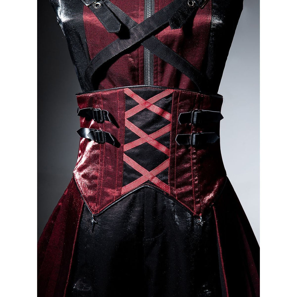 Gothic Punk Rock Red & Black Set