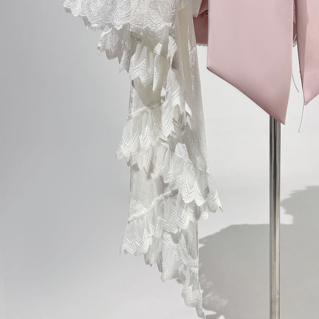 Magical Girl White Frill Dress Set