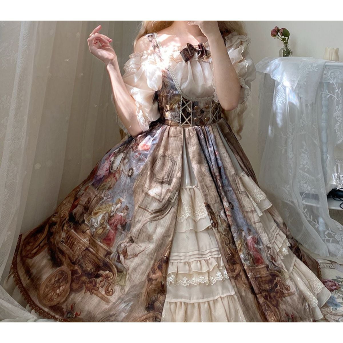 Renaissance Style Dress Set