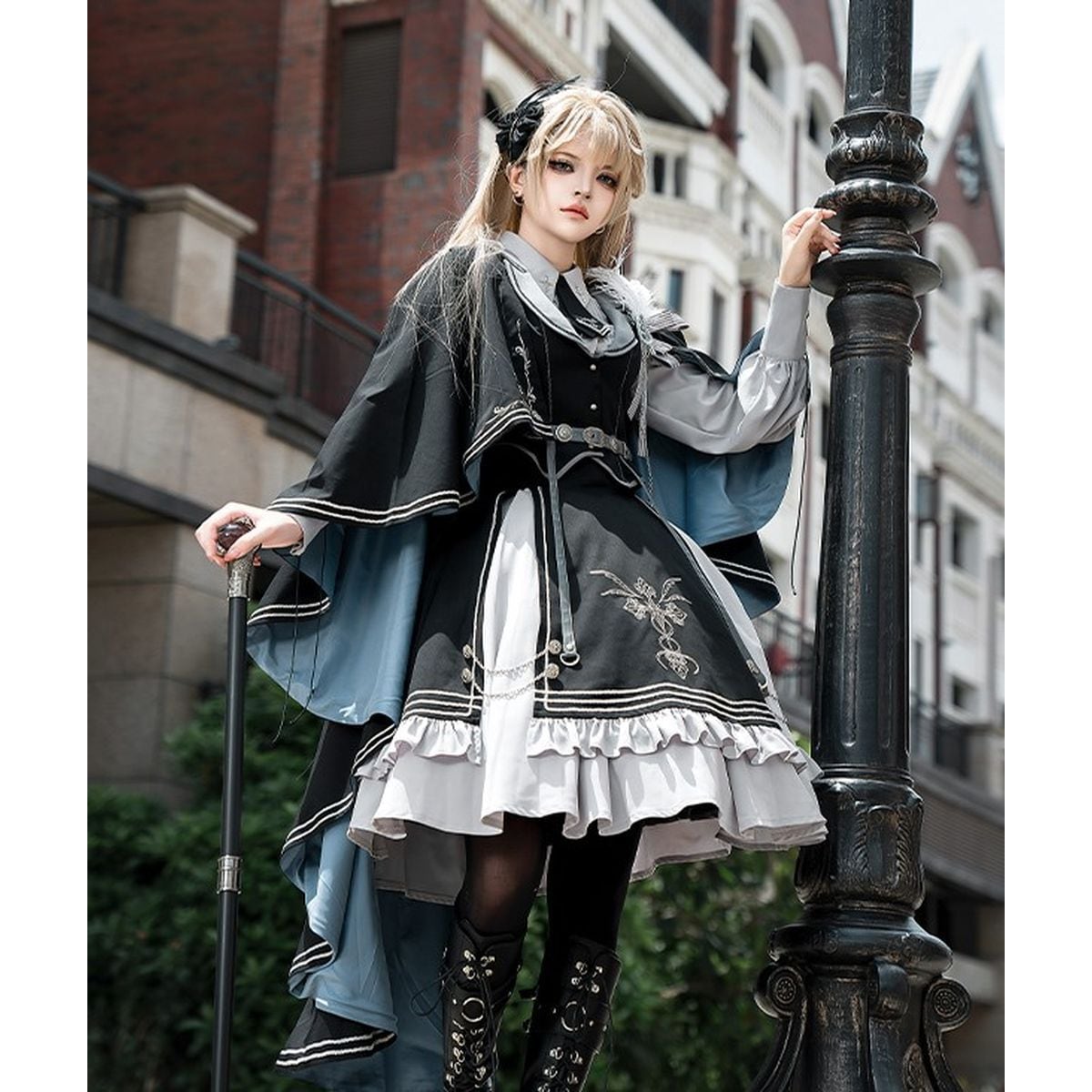 Elegant Military Lolita Ensemble